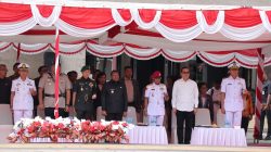 Teguhkan Semangat Persatuan, Dansatrol Kodaeral XIV Hadiri Upacara Peringatan Sumpah Pemuda Di Sorong