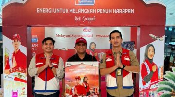 Serambi MyPertamina Hadir di Bandara DEO Sorong, Manjakan Pemudik dengan Layanan Gratis