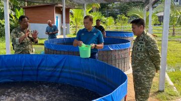 Komadan Kodaeral XIV Laksanakan Pengecekan Ketahanan Pangan