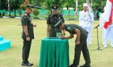 Danrindam XVIII/Kasuari Tutup Dikmaba Infanteri TNI AD Gelombang I TA 2026 : Kobarkan Semangat Prajurit, Siap Mengabdi dan Menjaga Kehormatan Bangsa