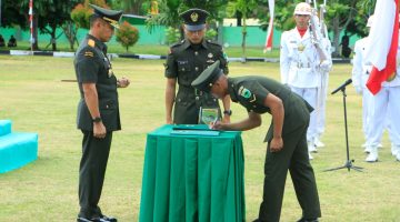 Danrindam XVIII/Kasuari Tutup Dikmaba Infanteri TNI AD Gelombang I TA 2026 : Kobarkan Semangat Prajurit, Siap Mengabdi dan Menjaga Kehormatan Bangsa