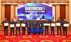 Koarmada III Raih Dua Penghargaan di Rakernisku TNI AL 2026, Perkuat Tata Kelola Keuangan