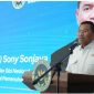 Wakil Kepala Badan Gizi Nasional Bidang Operasional Pemenuhan Gizi, Sony Sonjaya, didampingi Kepala Biro Hukum dan Hubungan Masyarakat BGN, Khairul Hidayati, dalam aplikasi “Reviu MBG” sebagai langkah penguatan sistem pengawasan kualitas Program Makan Bergizi Gratis (MBG) secara langsung dan real-time di lapangan, Selasa (26/5).