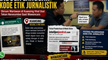 Diduga Langgar Kode Etik, Oknum Wartawan di Kuansing Viral Usai Tekan Narasumber Saat Wawancara