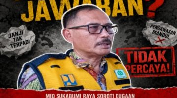 MIO Sukabumi Raya Desak Bupati Asep Japar Copot Kadis PU, Dinilai Gagal dan Tak Transparan