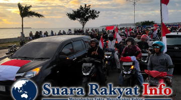Konvoi Merah Putih Jadi Simbol Persatuan, Masyarakat Diajak Jaga Stabilitas Kamtibmas