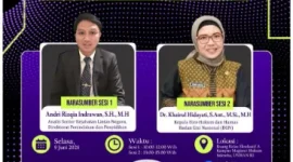 Kepala Biro Hukum dan Humas Badan Gizi Nasional (BGN), Khairul Hidayati, dalam Kuliah Pakar Program Magister Hukum Fakultas Keamanan Nasional Universitas Pertahanan Republik Indonesia (Unhan RI), Selasa (9/6).