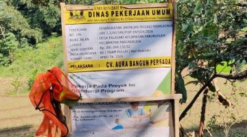 Tancap Gas! Pembangunan Irigasi Desa Palasari Dikebut, Petani Berharap Hasil Maksimal