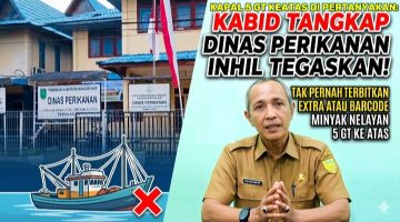 Distribusi BBM Nelayan Inhil Dalam Sorotan, Kabid Perikanan Tegaskan Tak Ada Extra dan Barcode untuk Kapal 5 GT ke Atas