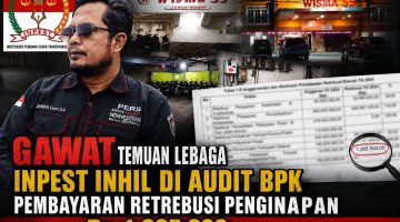 Realisasi PAD Retribusi Penginapan di Inhil Disorot, INPEST Minta Audit Mendalam dan Evaluasi Kepatuhan Wajib Pajak Hotel