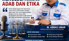 Pimpinan Media Pewarta se-Nusantara: Kritik Harus Mengedepankan Adab dan Etika