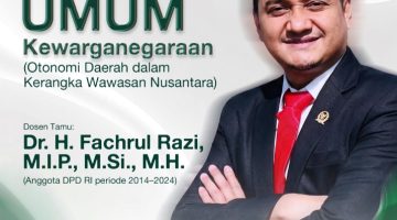 UICI dan Dr. Fachrul Razi Bahas Otonomi Daerah dalam Bingkai Wawasan Nusantara
