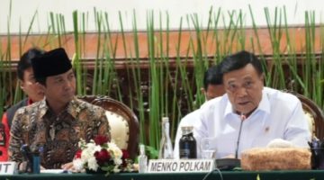 Hadapi Ancaman El Nino, Menko Polkam Arahkan Desk Karhutla Tingkatkan Kesiapsiagaan dan Pencegahan