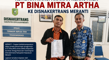 Pelamar Kerja Laporkan Dugaan Ketidaktransparanan Rekrutmen PT Bina Mitra Artha ke Disnakertrans Meranti