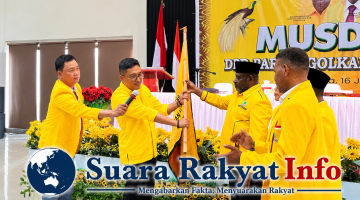 David Hehanussa Resmi Pimpin Golkar Kota Sorong, Komitmen Targetkan Kemenangan di Pemilu 2029