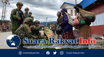 Senyum Mama Papua Mengiringi Patroli Satgas Yonif 2 Marinir Saat Lariskan Hasil Bumi Warga Distrik Tigi