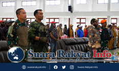 Merawat Harmoni TNI dan Masyarakat Adat, Komandan Satgas Yonif 2 Marinir Hadiri Pelantikan Kepala Suku di Deiyai
