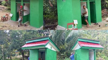 TMMD Ke-129 Kodim 1807/Sorong Selatan Terus Bergerak, Rehab MCK Capai 60 Persen Demi Tingkatkan Kesehatan Masyarakat