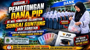 Pengakuan Siswa Ungkap Dugaan Pemotongan Dana PIP di MA Tarbiyah Islamiyah Sungai Guntung, Sekolah Didorong Berikan Klarifikasi