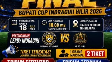 Diduga Sarat Kepentingan Politik, Transparansi Penyelenggaraan Bupati Cup Inhil 2026 Jadi Sorotan Publik