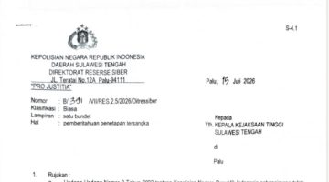 Anggota DPD RI Asal Sulteng Berinisial RA Ditetapkan Sebagai Tersangka, Berpotensi di PAW
