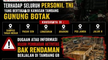 Tudingan Terhadap Personel Pengamanan Gunung Botak Diminta Dibuktikan, Masyarakat Dorong Penegakan Hukum Berbasis Fakta
