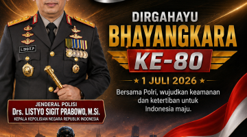 HAISC Sukabumi Chapter Ucapkan Selamat HUT Bhayangkara ke-80, Dukung Polri Presisi untuk Indonesia Maju
