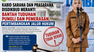 Kabid Sarana dan Prasarana Disdikbud Meranti Bantah Tuduhan Pungli dan Pemerasan, Pertimbangkan Jalur Hukum